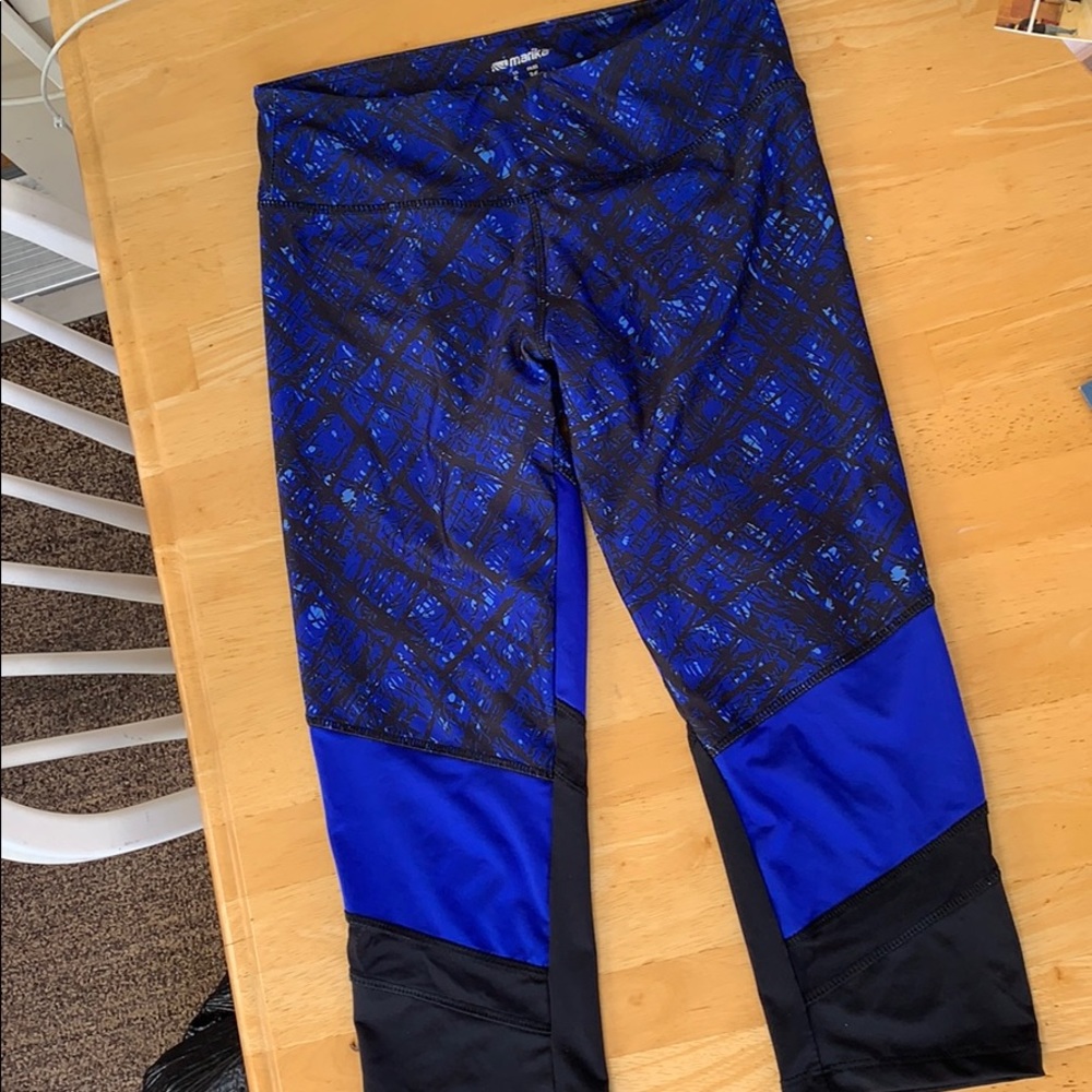 Blue Active leggings